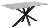 Heaven, dining table 160cm - gray