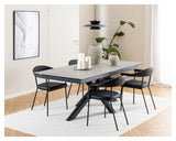 Heaven, dining table 200/240cm - gray