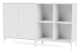 PAIR Classic sideboard with white legs, NewWhite