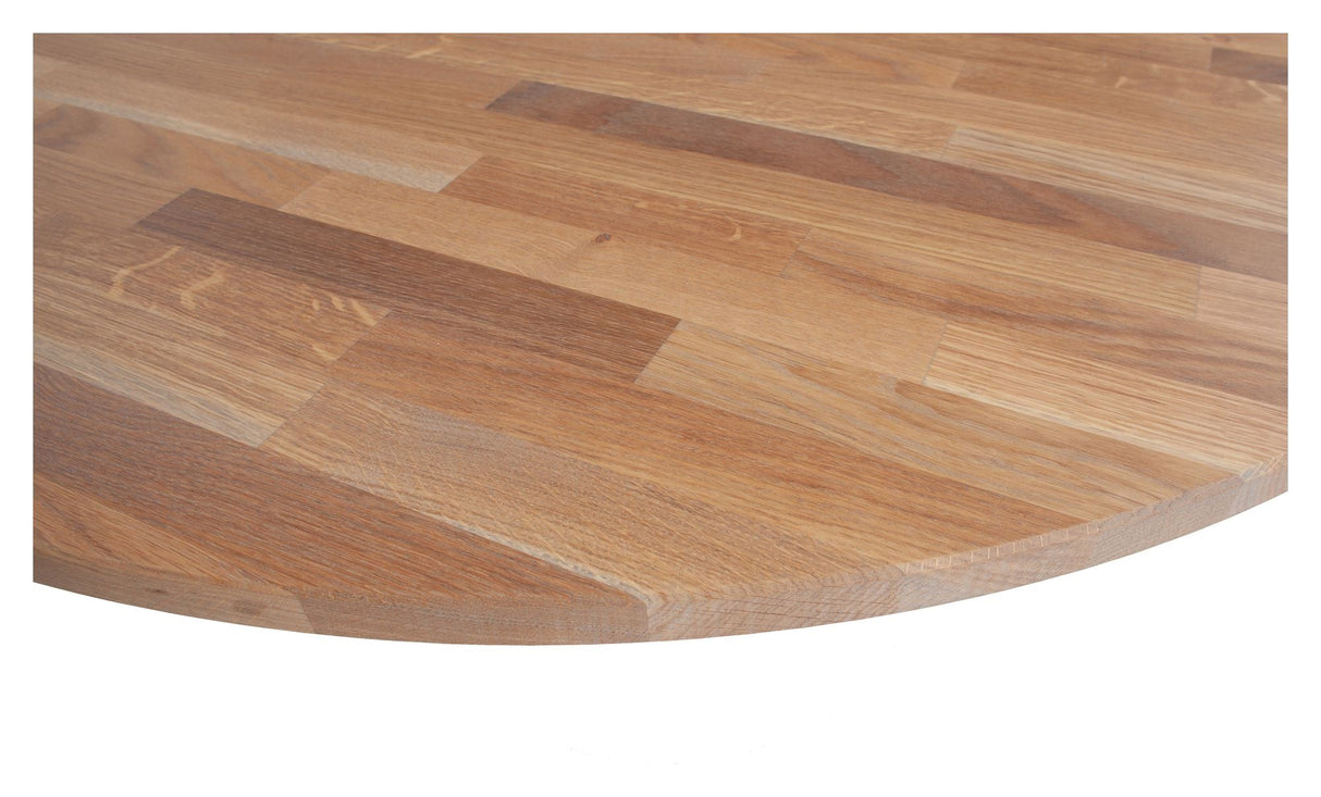 Tablo Countertop Ø120 - Oiled gray oak