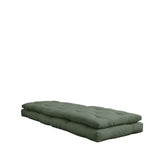 Buckle-Up Futon Chair, Olive Green