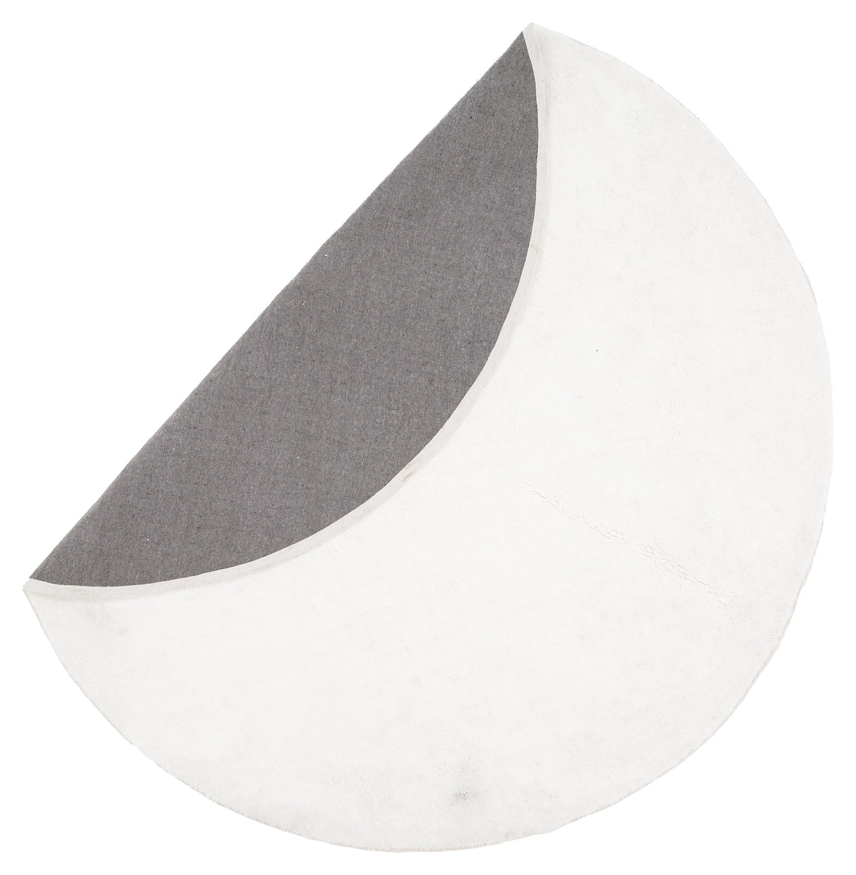 Undra Viscose Rug, Ø200 - White