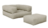 Cube Futon, Linen