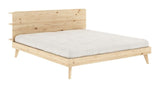 Retreat Bed frame, Lacquered pine, 180x200