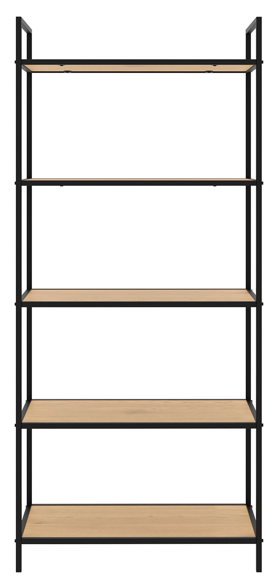 Altino, shelf 156cm - black/oak