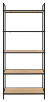 Altino, shelf 156cm - black/oak