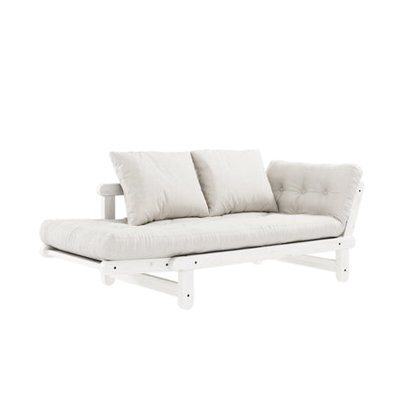 Beat, sofa bed, nature/white