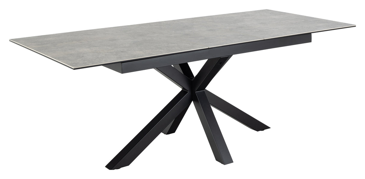 Heaven, dining table 168/210cm - gray