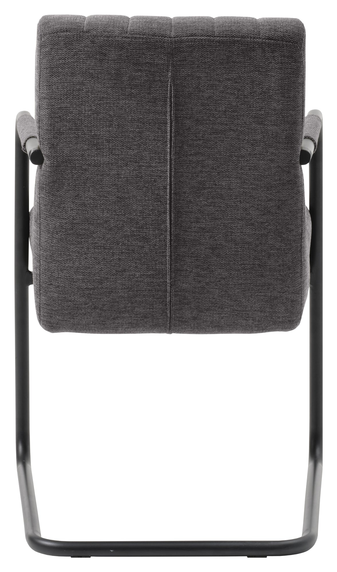 Trout, dining chair w/armrests - gray