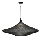 Makai Ceiling lamp with black finish, Ø87