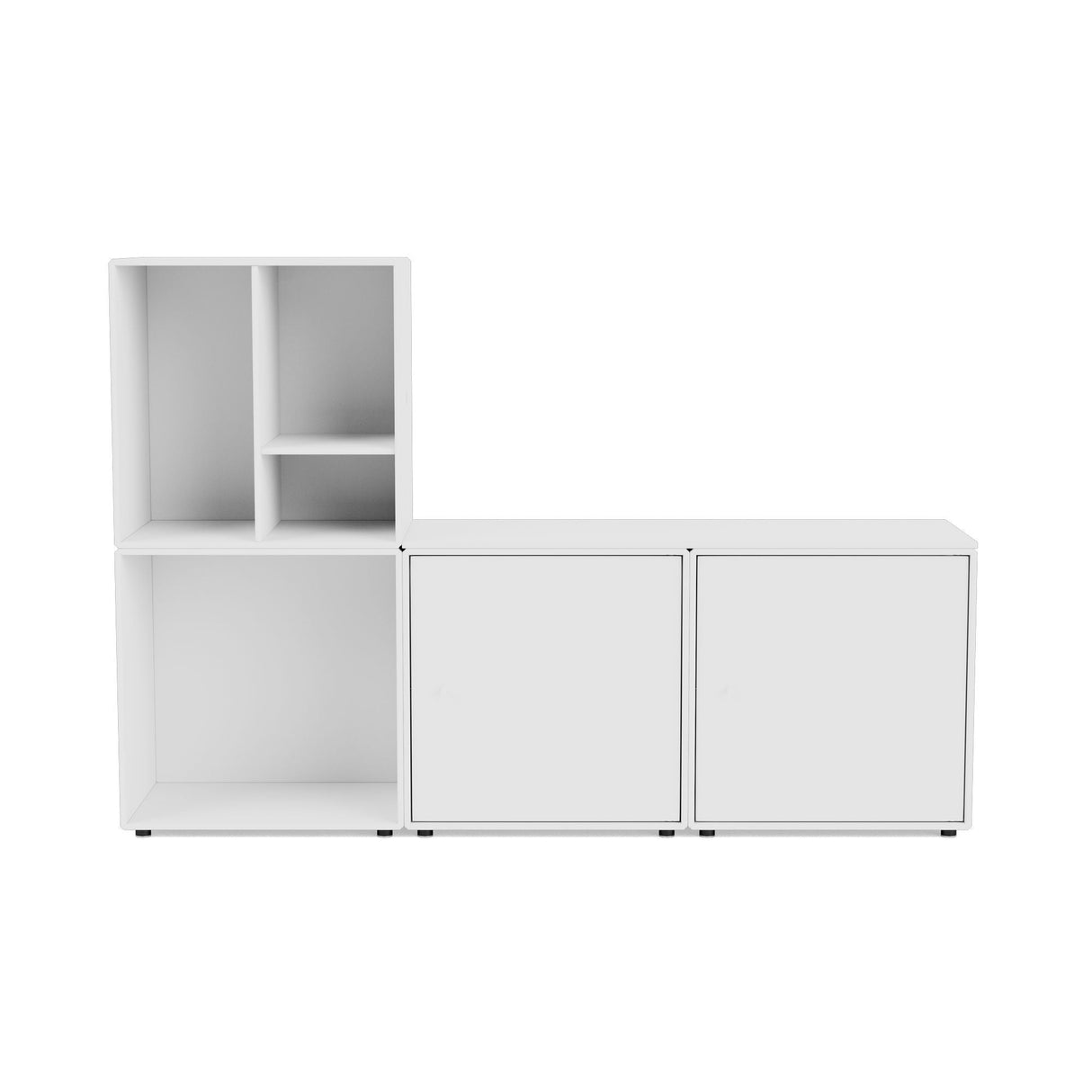 Mini Rack Module w. Door, New White