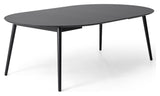 Meza Round Dining Table Ø135, Black/Ben ash