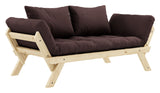 Bebop Sofabed, Pine/Brown