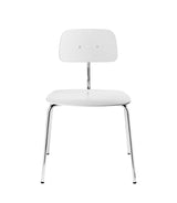 KEVI 2060 Dining chair, White/Chrome