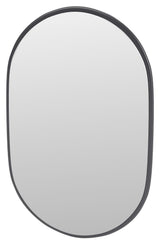 LOOK Oval mirror, 36-Coal