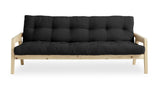 GRAB Sofa bed 130x200, Nature/Dark Gray