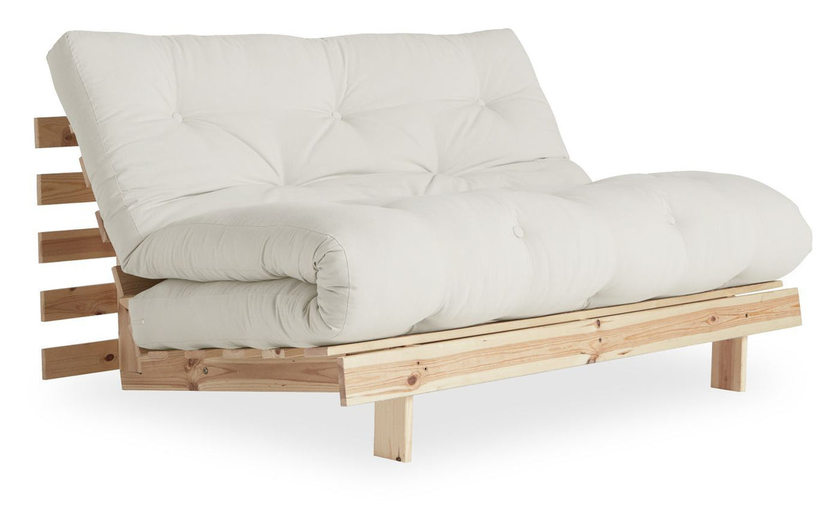 Roots 140 Sofa Bed, Pine/Off White