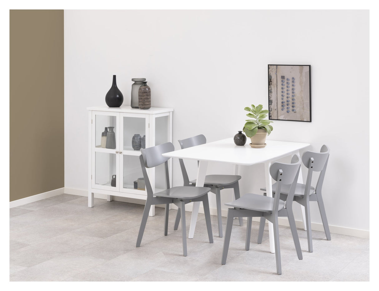 Roxby, dining chair - light gray