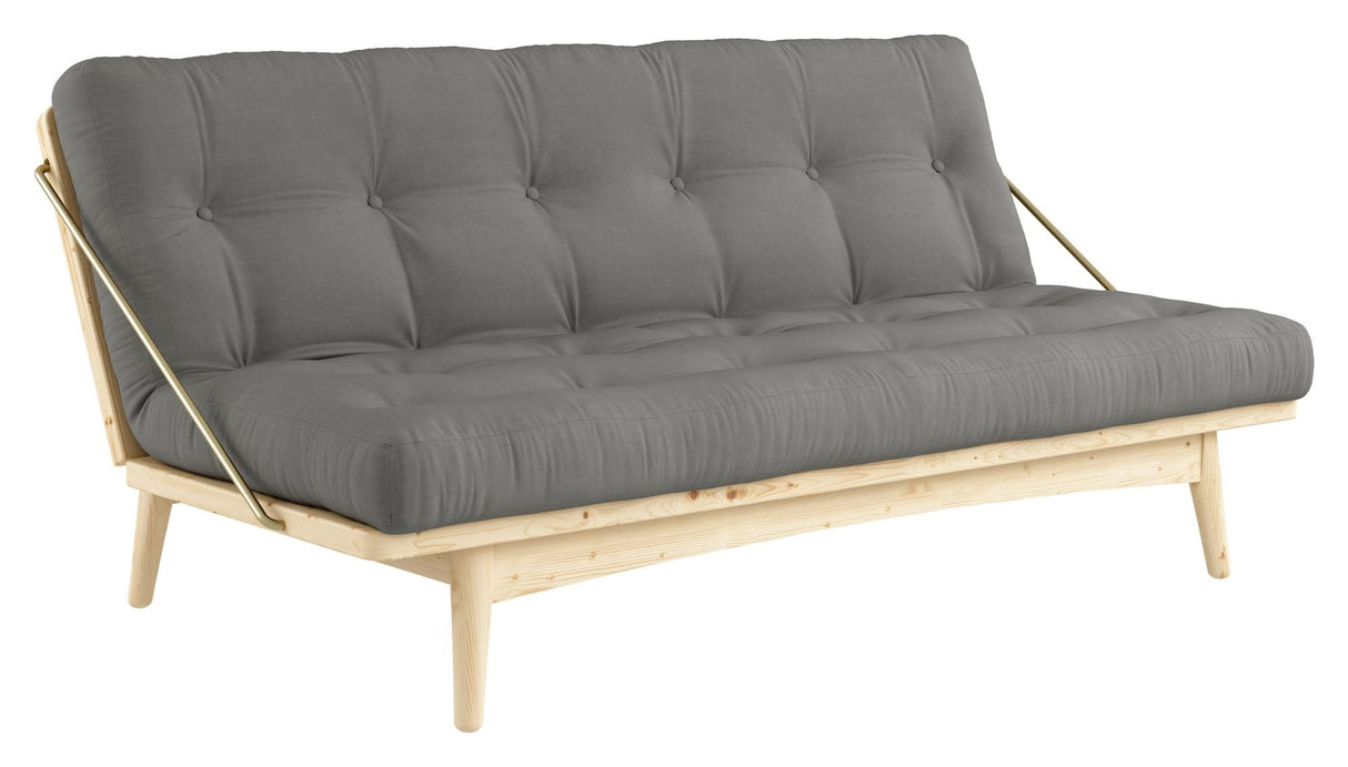 Folk Sofa bed, Pine/Gray