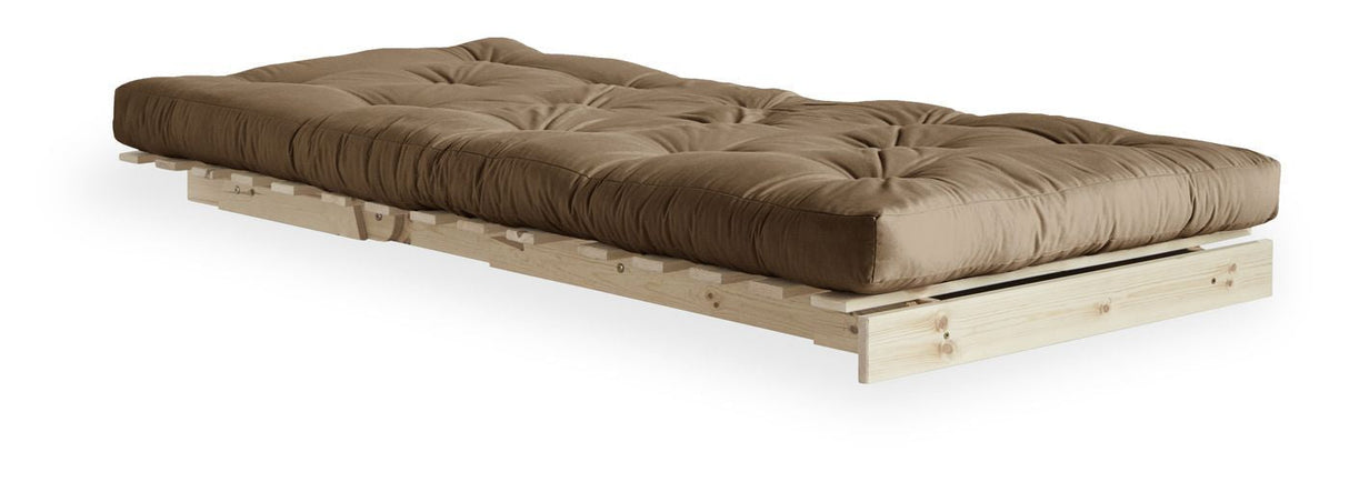 Roots 90 Sofa bed, Mocca/Nature