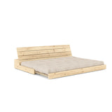 Base Sofa bed, Beige/nature