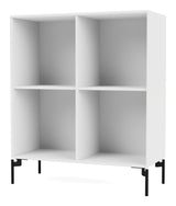 SHOW Bookshelf with black legs, Snow