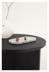 Saltö Coffee table Ø85 - Black