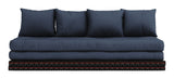 Chico Futon Sofa w. Tatami mats, Navy