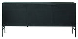 Grid Sideboard, Black Steel