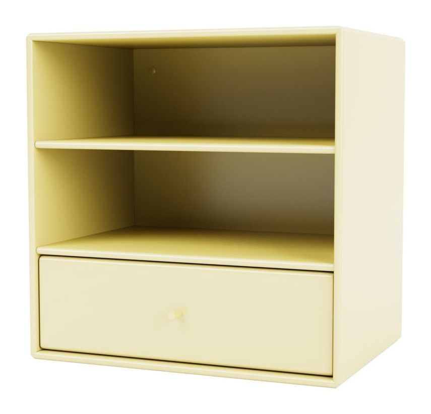 Mini Shelf module w. drawer, Camomile