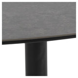 Barnsley, plector coffee table 84cm - black