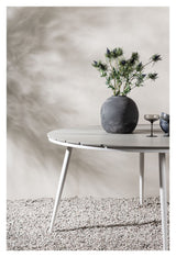 Break Garden Table Ø150 - Gray/White