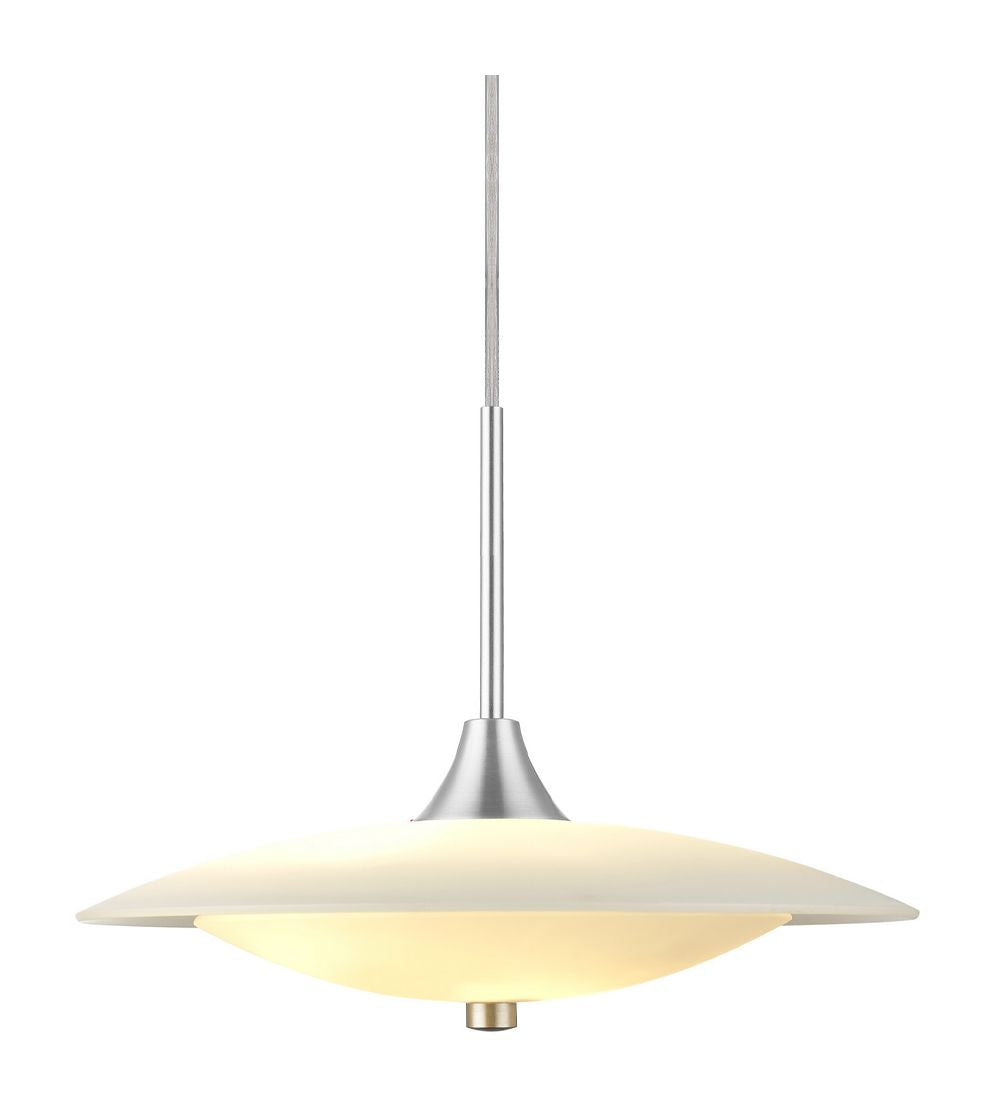 Baroni Pendant luminaire Ø40, Opal/Aluminum