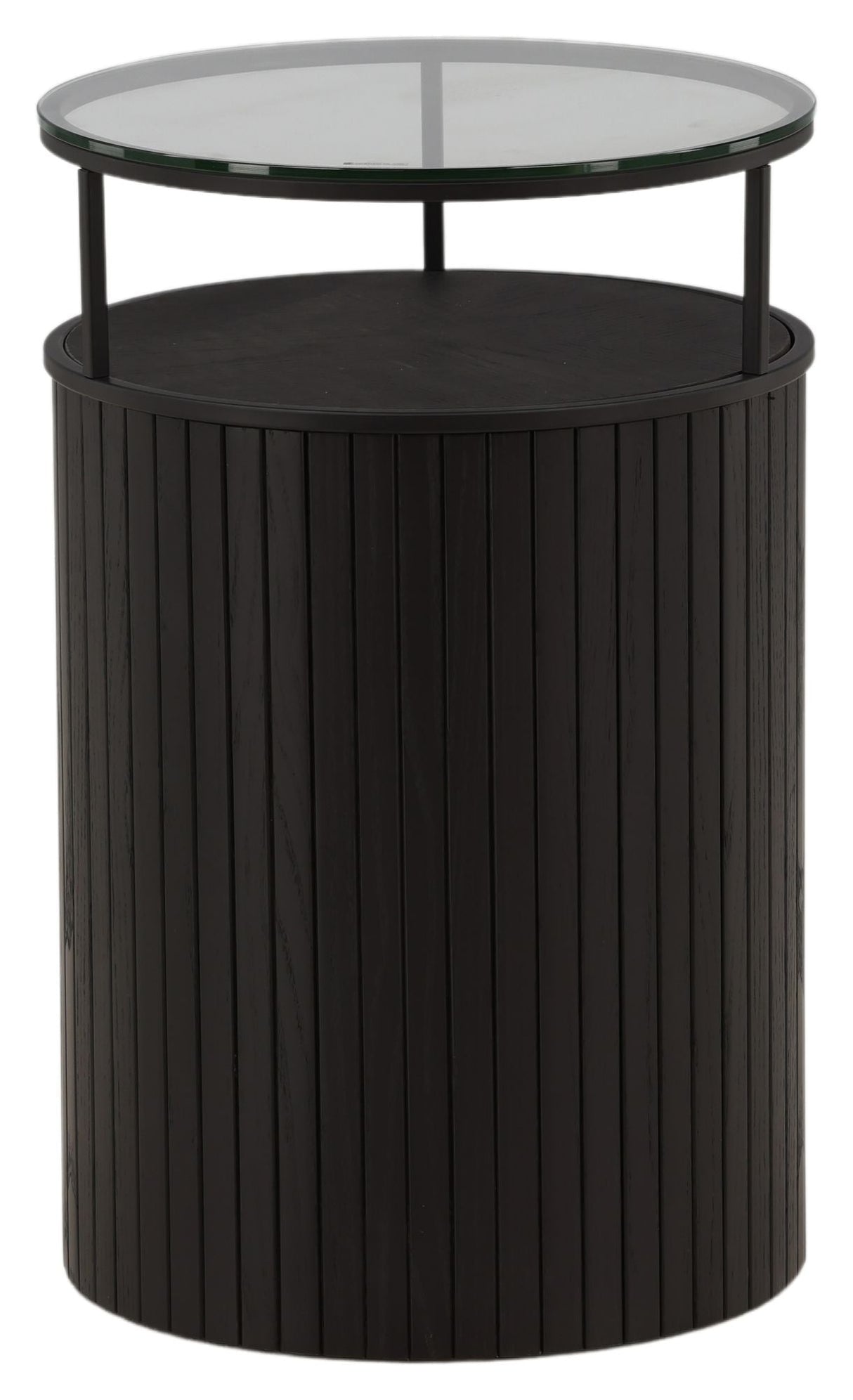 Bovall Side Table Ø37 - Black