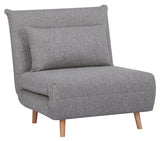 Marlow, Sofa bed, gray/nature