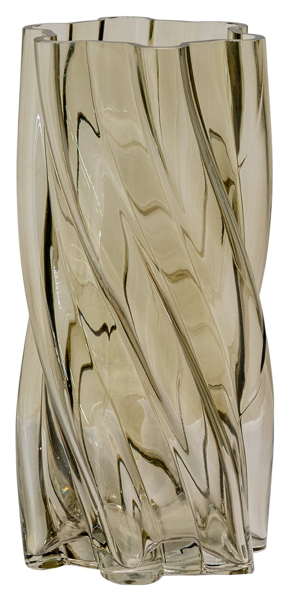 Vase Ø12,5, smoked green