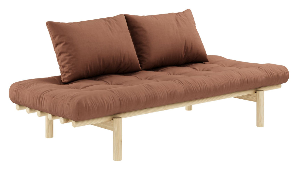 Pace Daybed, Pine/Clay brown