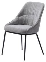 Meridian, dining chair - gray