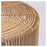 Elmima Coffee Tables, Ø66/Ø55, Rattan