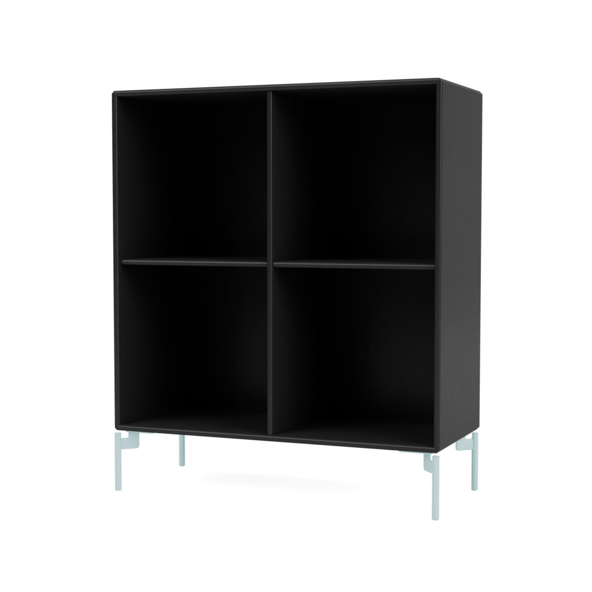 SHOW Bookshelf with flint legs, Black