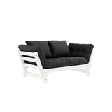 Beat, sofa bed, dark gray/white