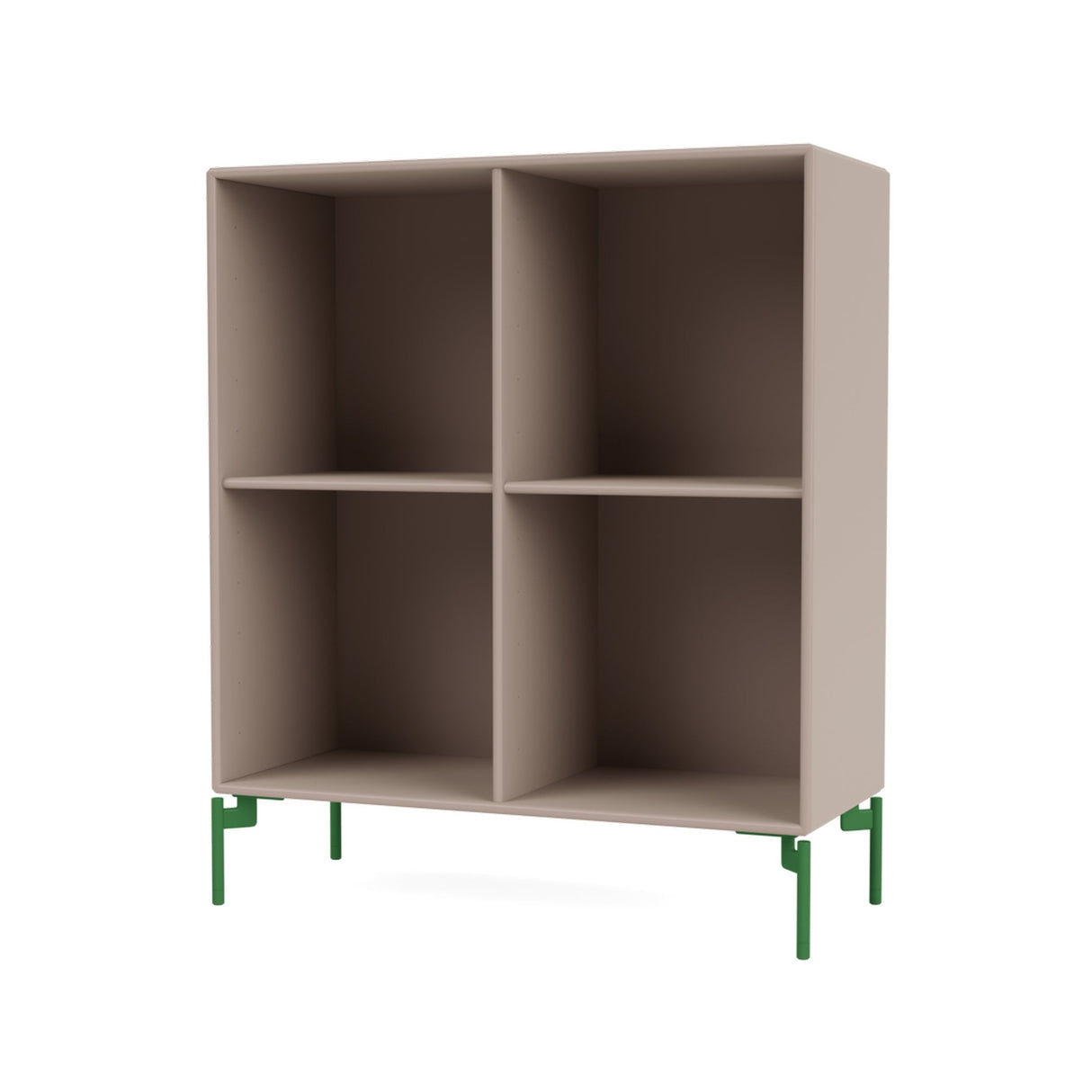 SHOW Bookshelf with parsley legs, Mushroom