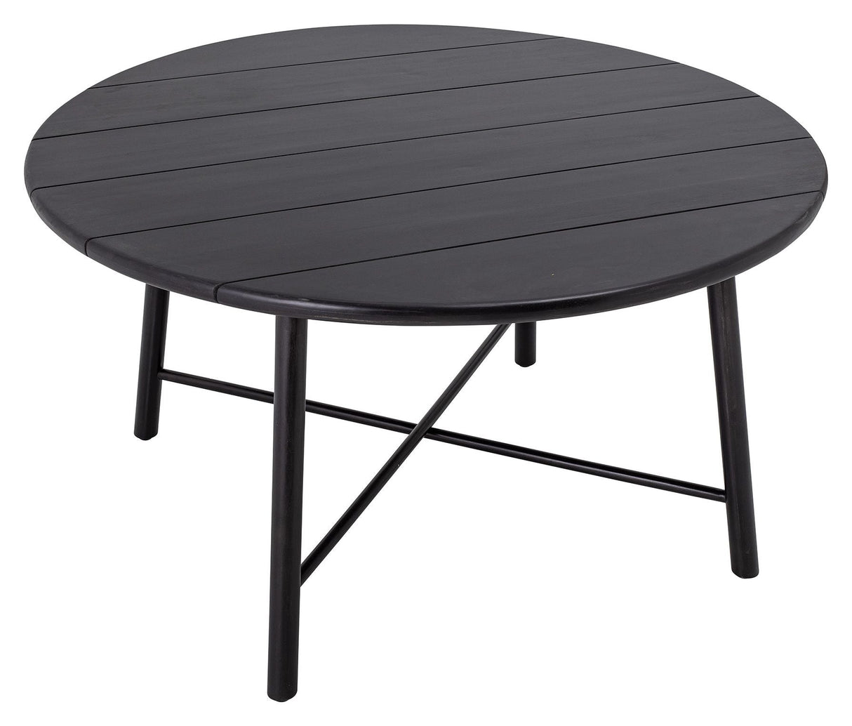 Bloomingville Lope Dining Table, Ø140, Black, Acacia