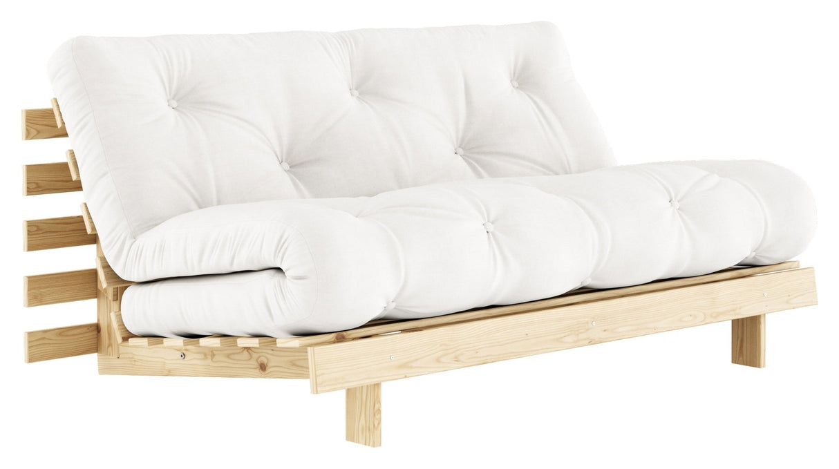 Roots 160 Sofa Bed, Pine/Off White