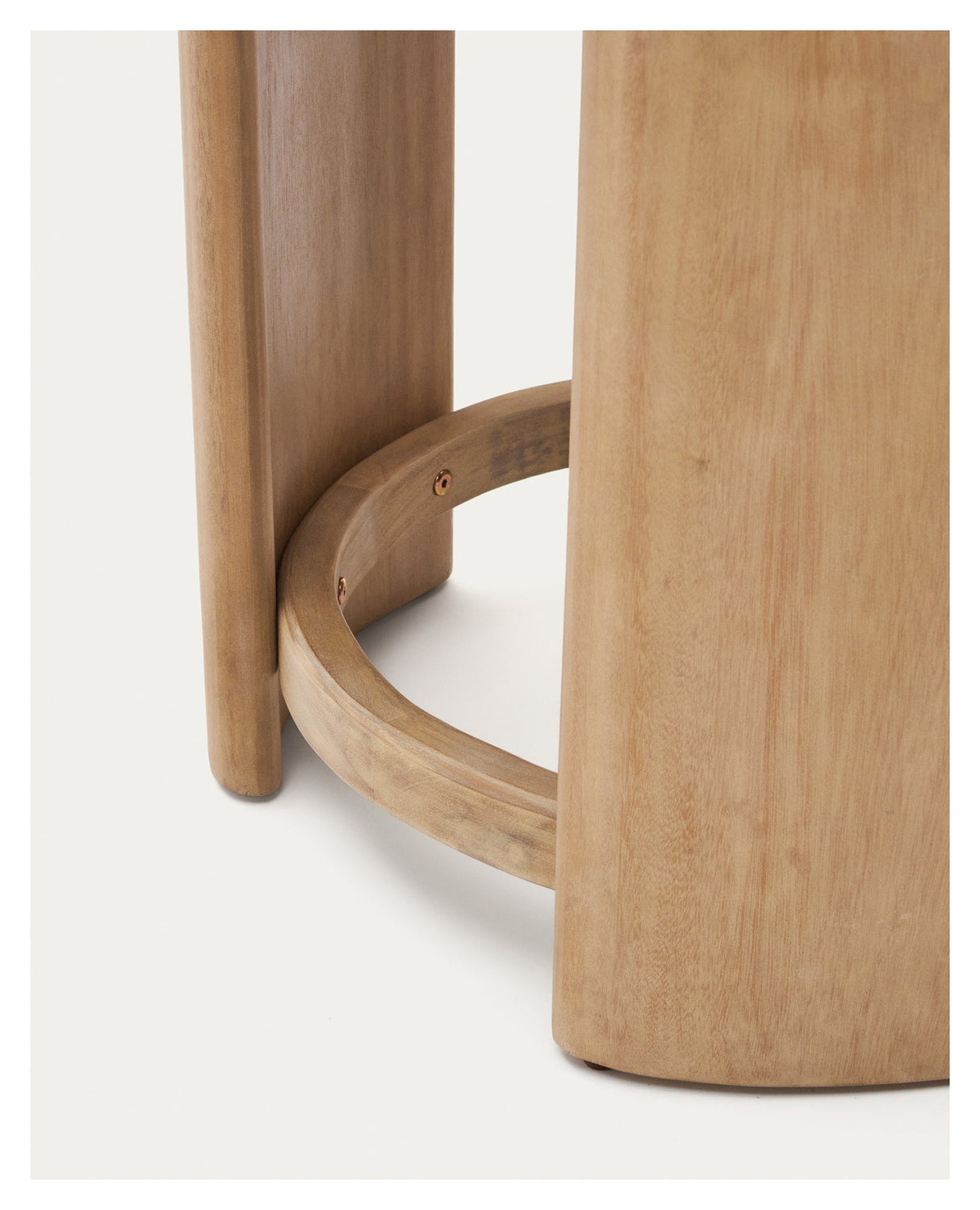 Xoriguer side table, wood Ø63.5