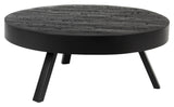 homii Suri Coffee table, Ø74, Black