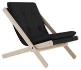 Boogie Lounge Chair, Dark Gray/Nature