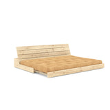 Base Sofa bed, Fudge Brown/nature