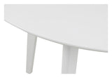 Roxby Dining Table Ø105, White