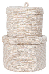 Sebal, Basket set of 2, beige